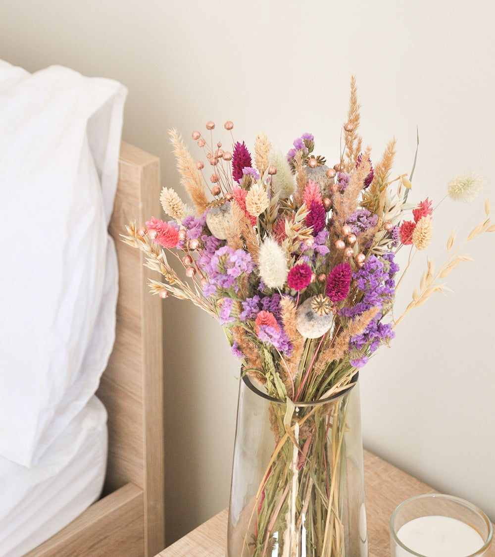 Comment choisir la couleur parfaite de bouquet de fleurs séchées pour sublimer votre intérieur ?