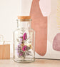 Bottle of dried flowers - Large