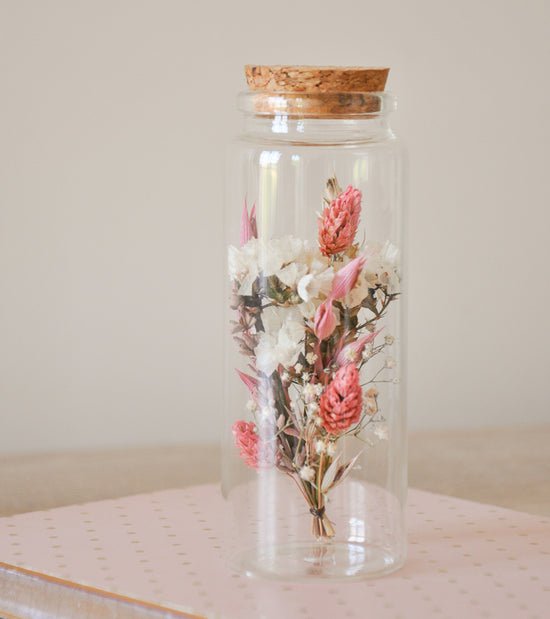 Flacons de fleurs séchées - Mini