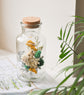 Bottle of dried flowers - Large