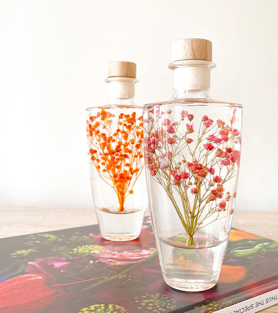 Floral bottle - Gypsophila series