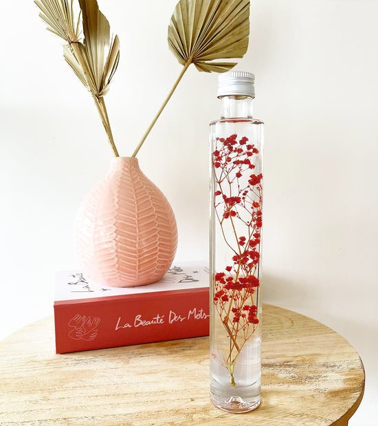 Flacon floral - rond série métal