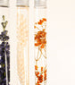 Submerged flower tubes on stand - Trio