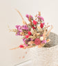 Raspberry - Bouquet of dried flowers
