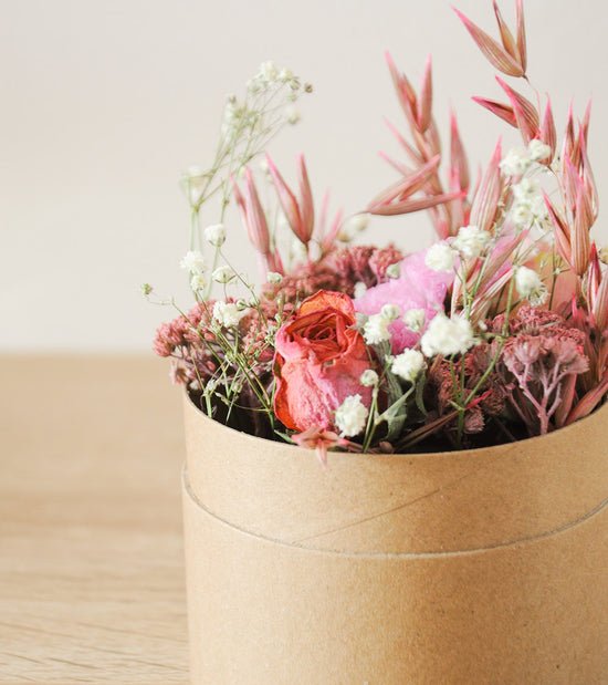 Mes petites pensées florales - Kraft