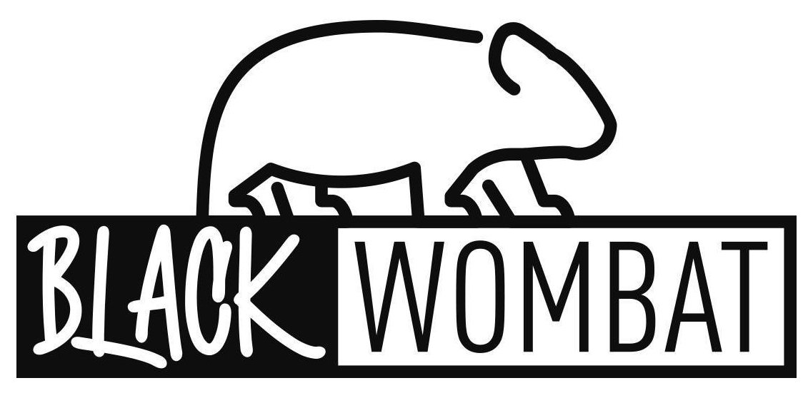 Logo Black Wombat